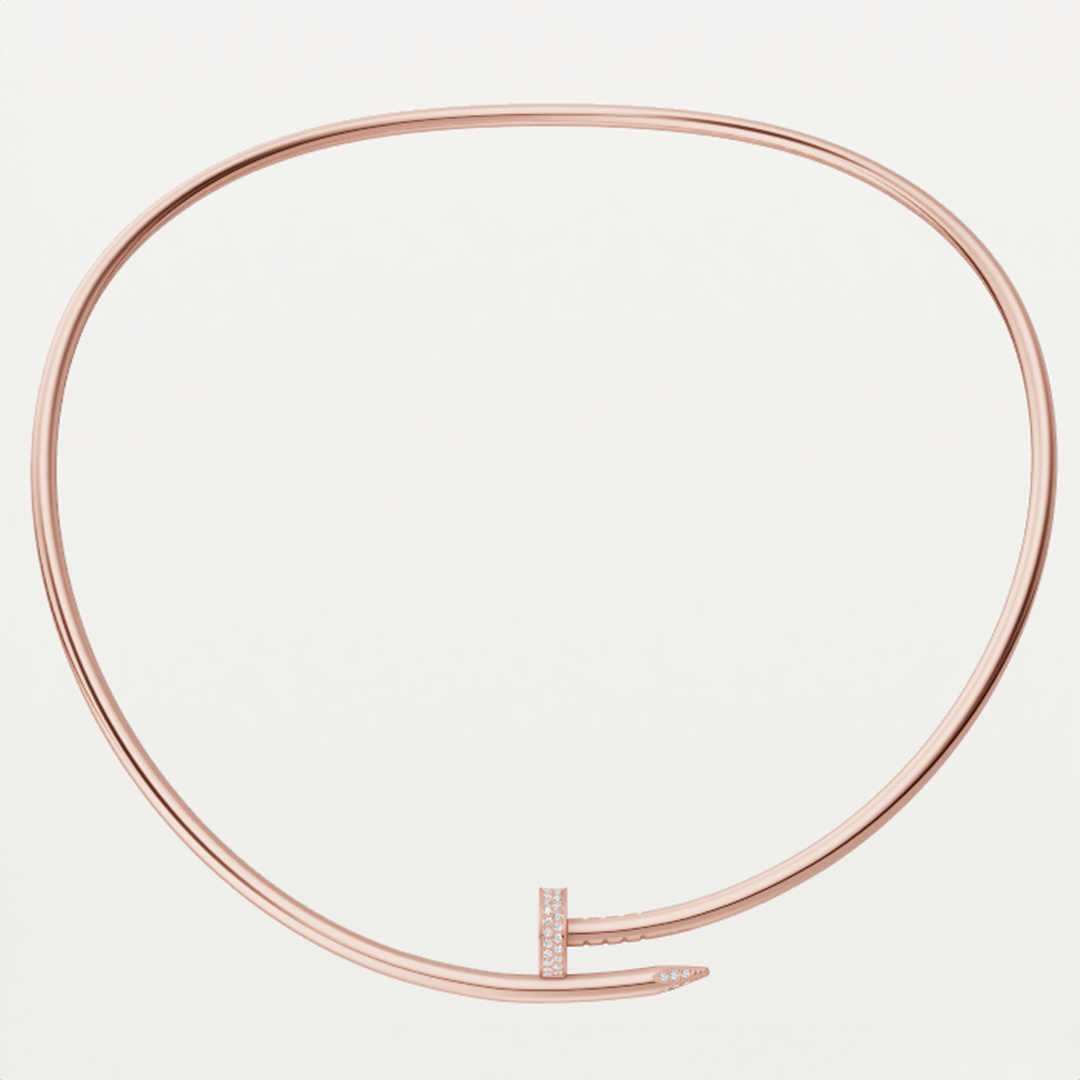 Ash Anne Diamond Necklace | Rose Gold