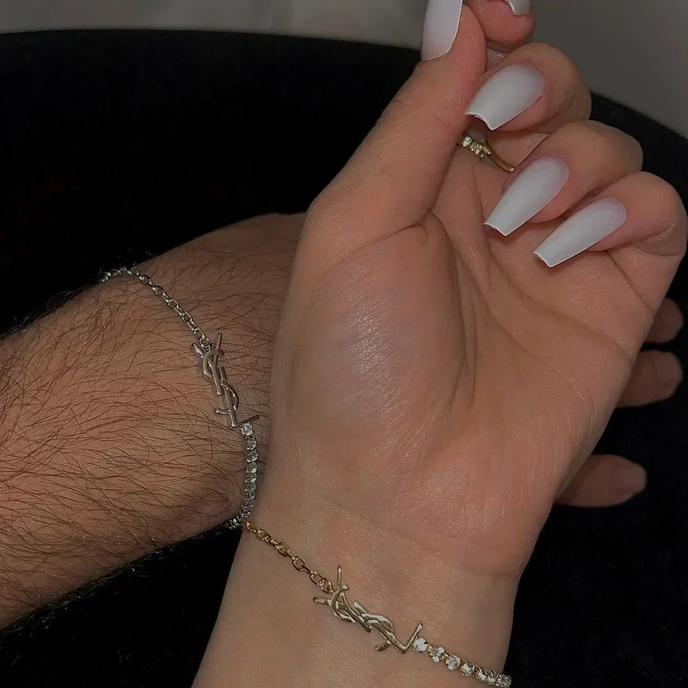 Saint Luxe Diamond Bracelet | Gold