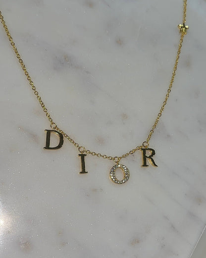 CD Necklace | Gold