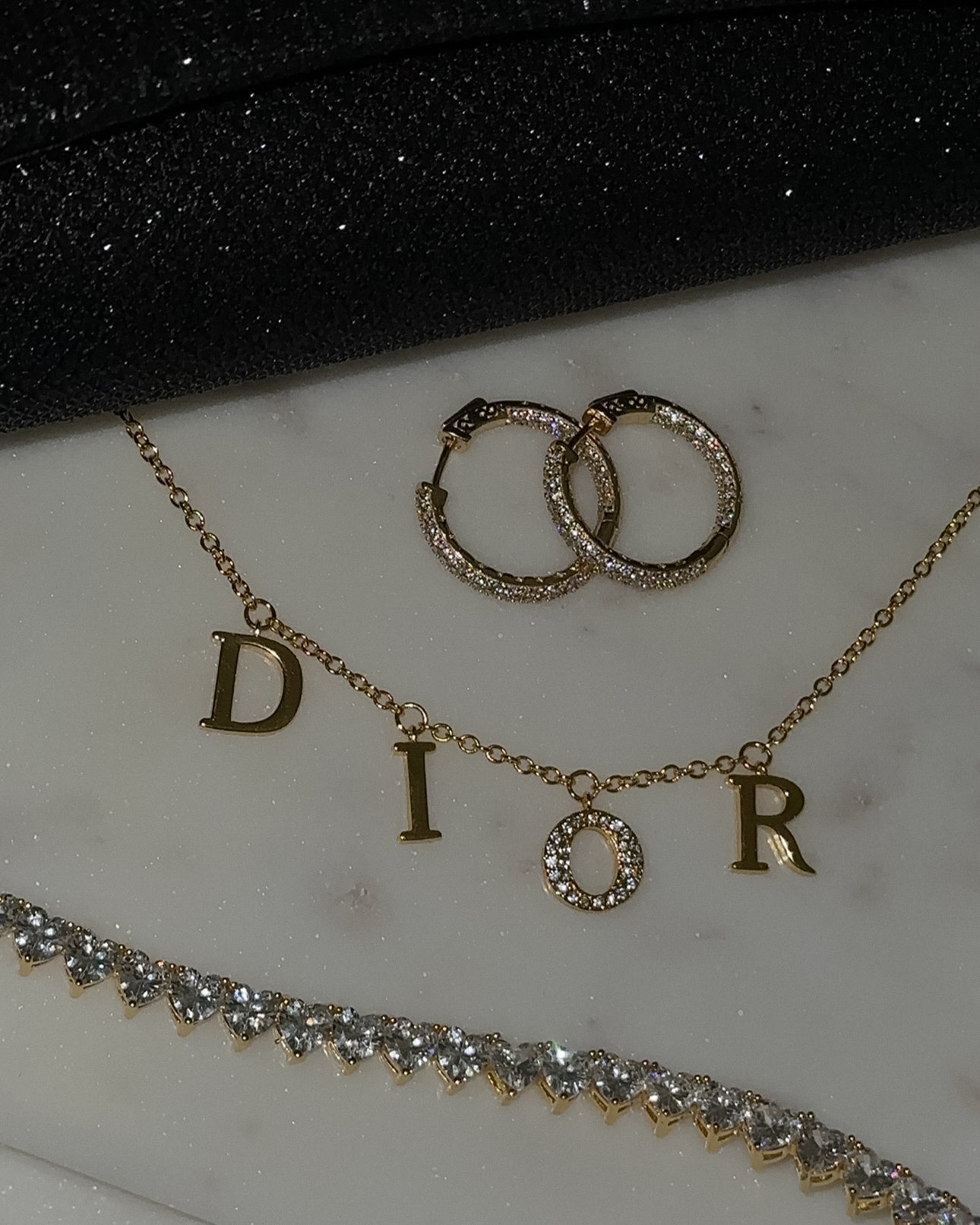 CD Necklace | Gold