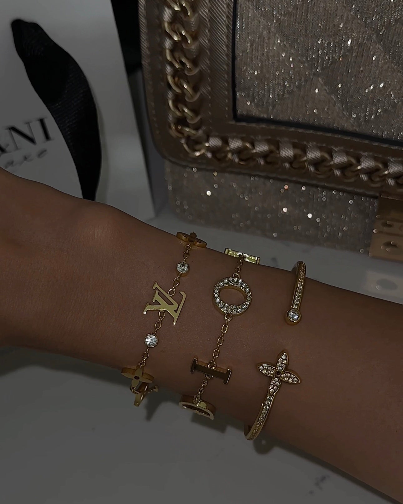 CD Bracelet | Gold