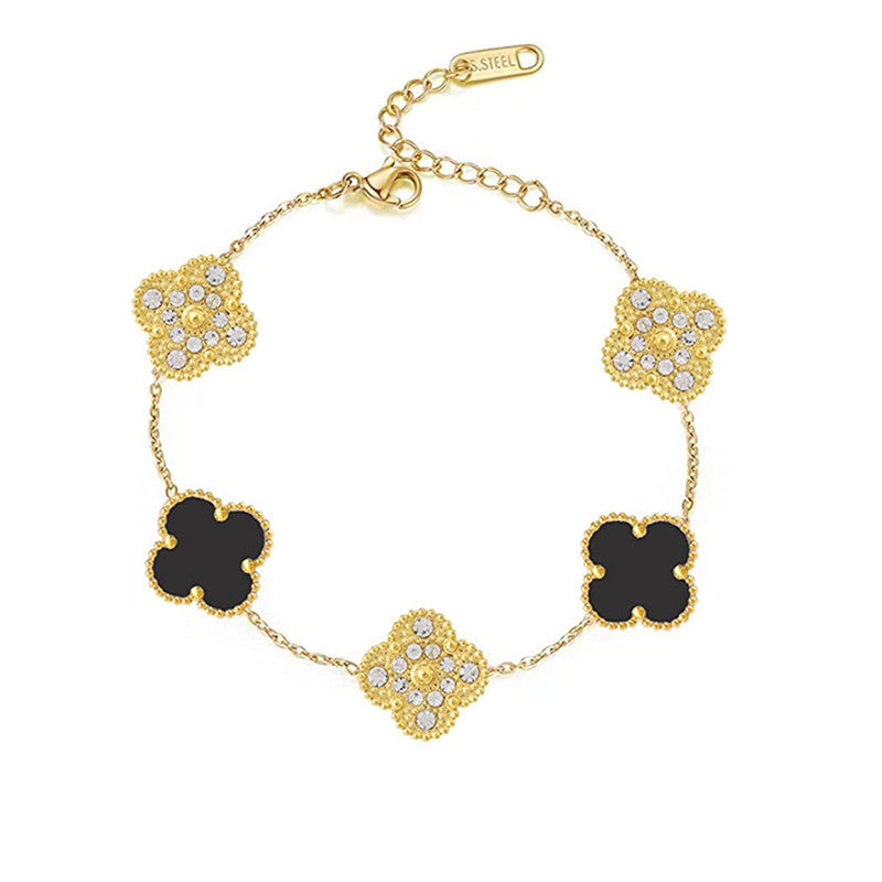Four-Leaf Clover Deluxe | Black/Gold