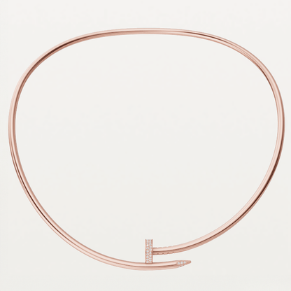 Ash Anne Diamond Necklace | Rose Gold