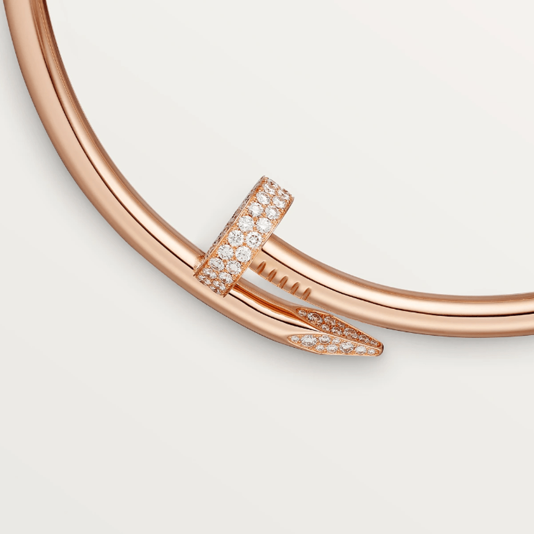 Ash Emilia Necklace | Rose Gold with Diamonds (Large)