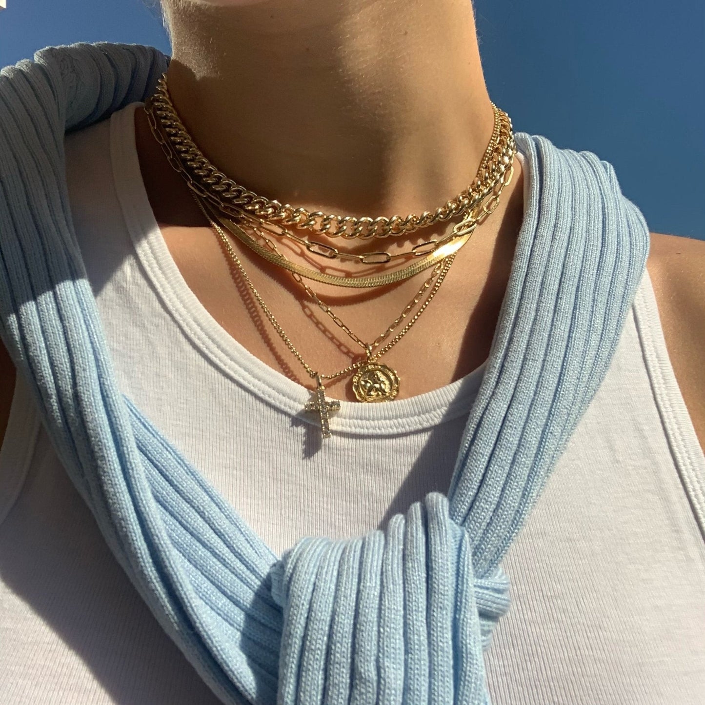 Don’t Cross Me Necklace