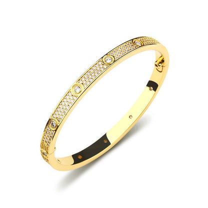 Eternity Link Bracelet Deluxe | Gold