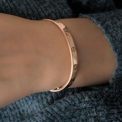 Eternity Link Bracelet | Rose Gold