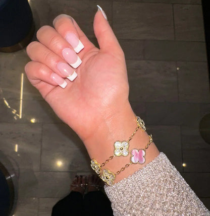 Clover Bracelet | Crystal