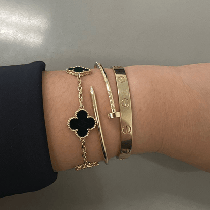 Miami Lumière Stack Ring | Black