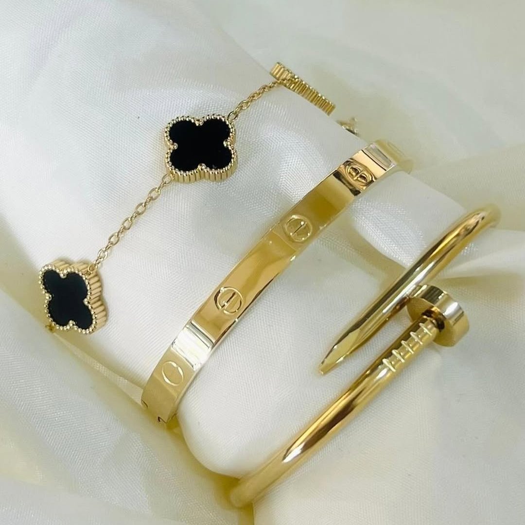 Miami Lumière Stack Ring | Black