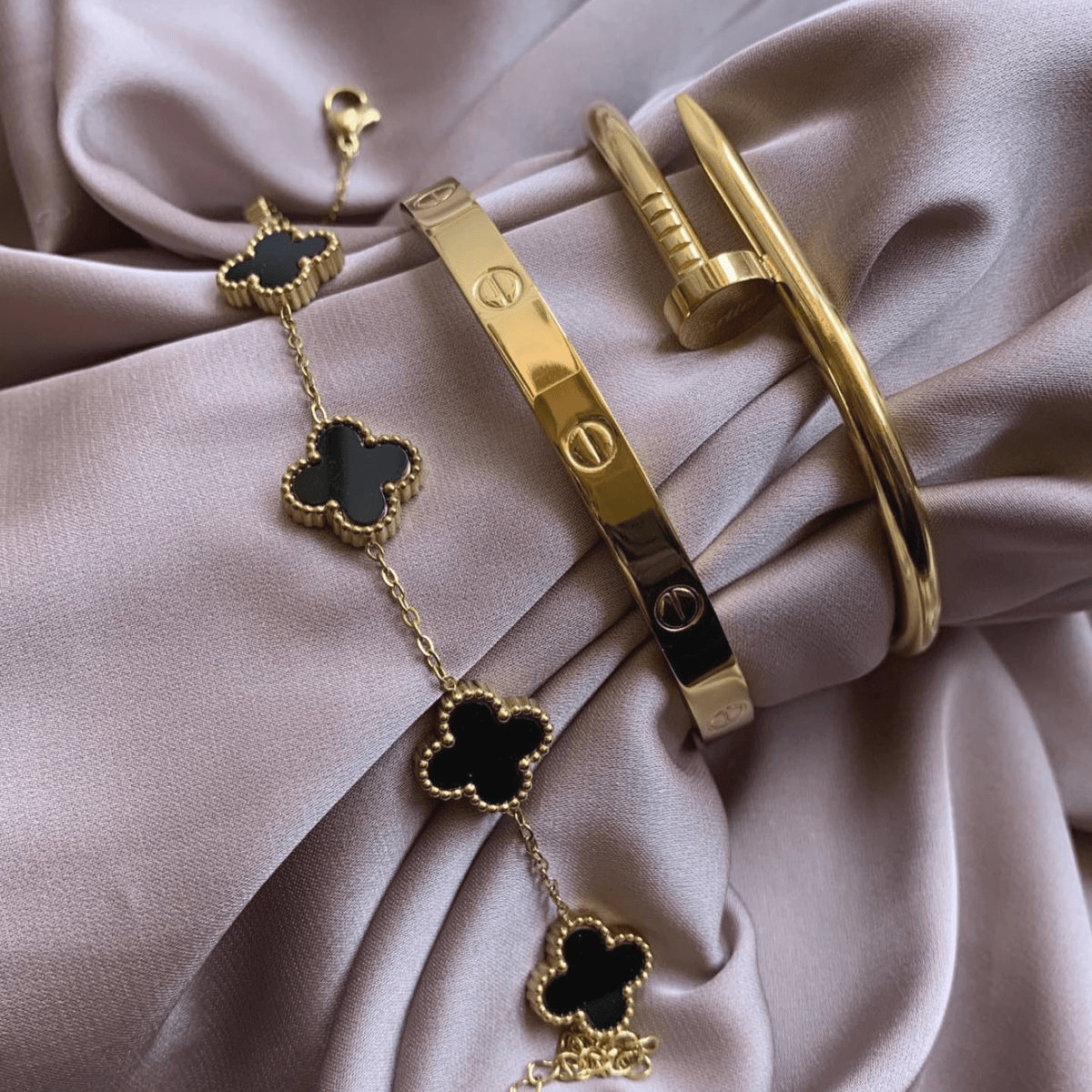 Miami Lumière Stack Ring | Black