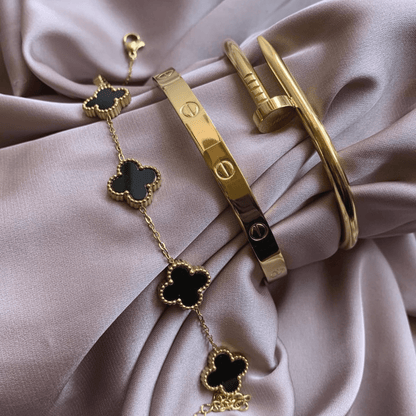 Miami Lumière Stack Ring | Black